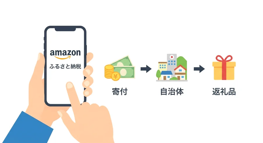 方法1：Amazon公式サイトで直接寄付する（Amazonふるさと納税）