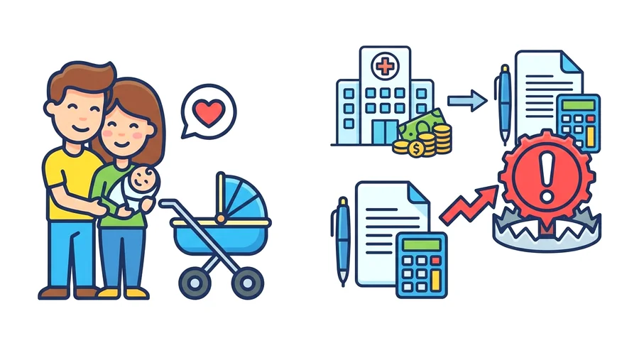 出産費用がある人は注意！医療費控除と確定申告の罠