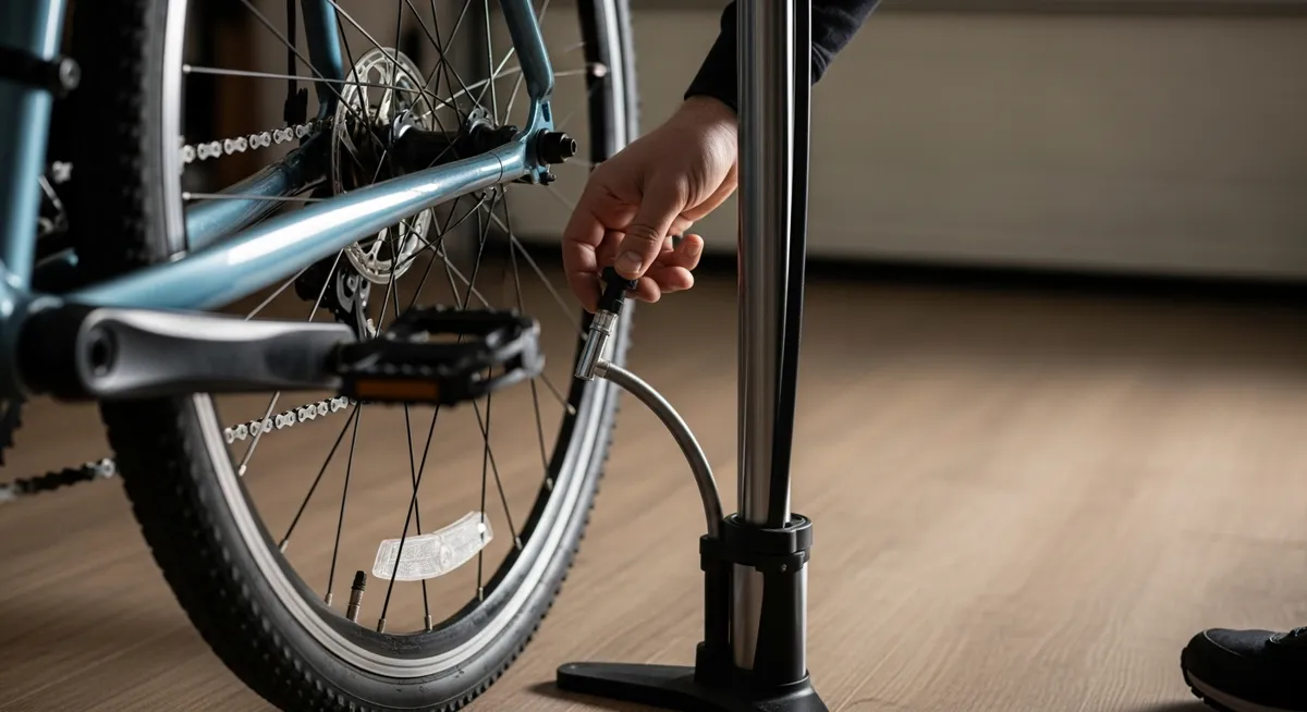 クロスバイクの空気入れに「準備と全体像」が必要な理由