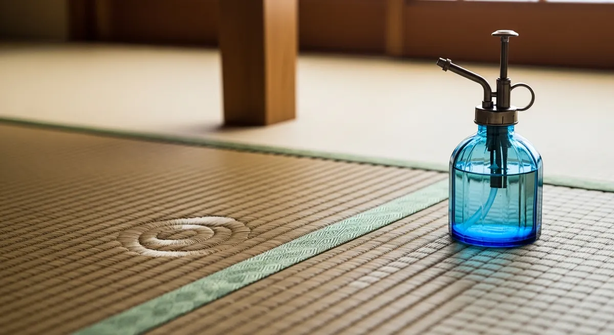 畳のへこみは水で直せる?修復の仕組みと準備するもの