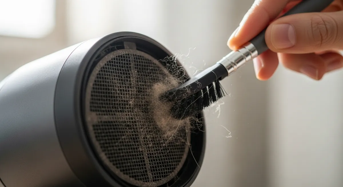ドライヤーが焦げ臭いのに風は出る。そのまま使い続けても大丈夫?