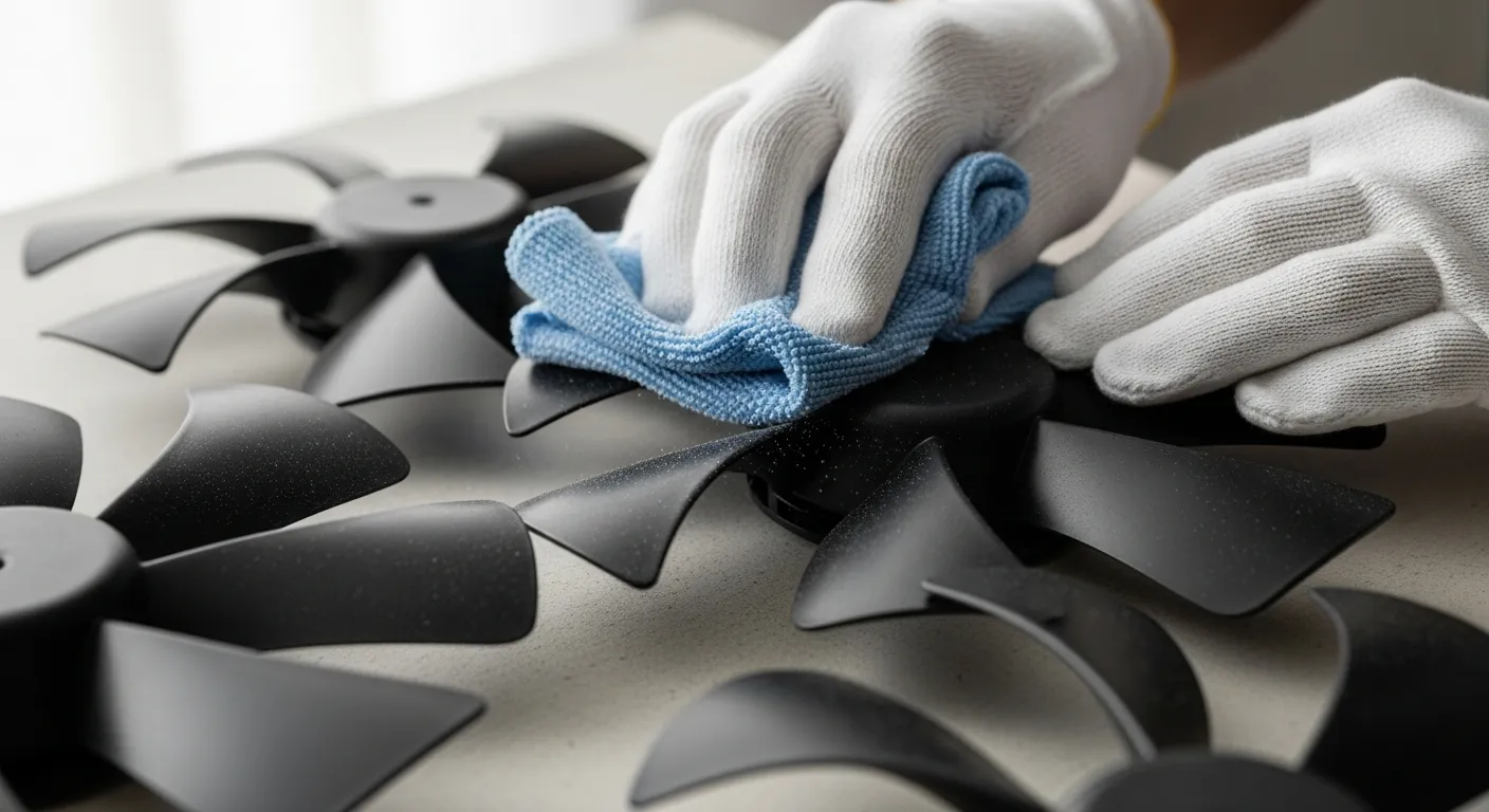 原因4：モーター軸のオイル切れやベアリングの摩耗