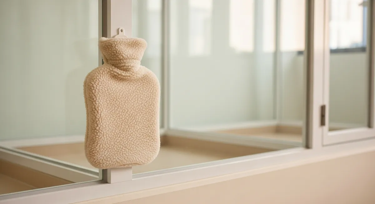 コツ4：低温火傷を防ぐための「厚手のカバー術」