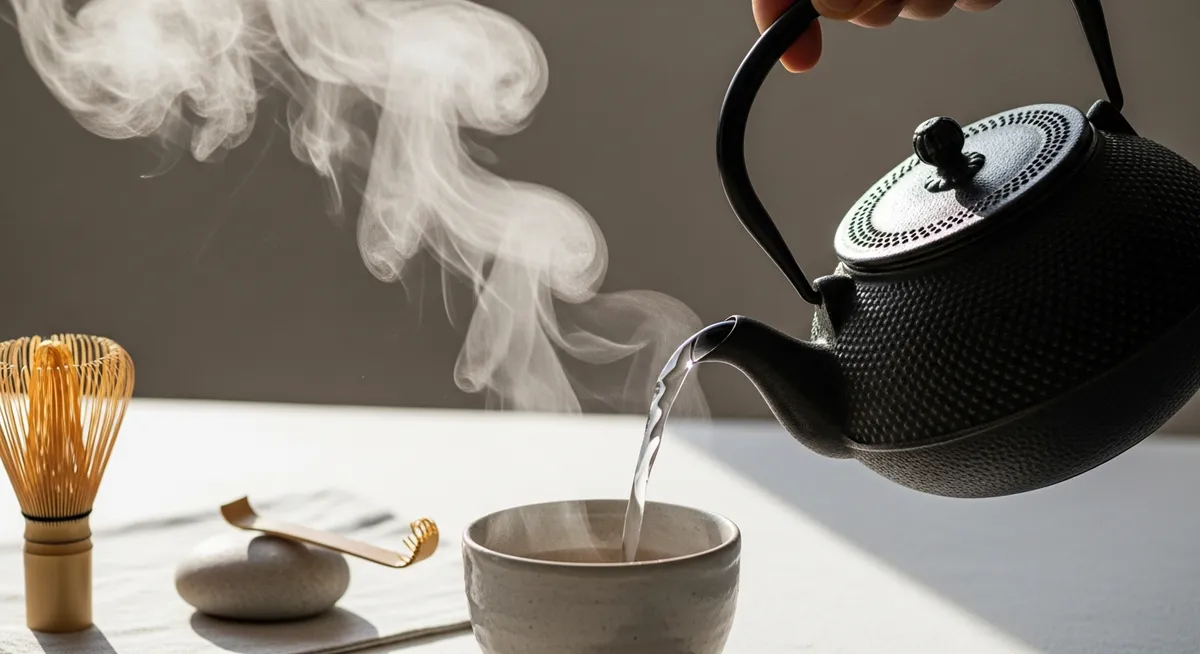 美味しい白湯を楽しむ、南部鉄器のある豊かな暮らし
