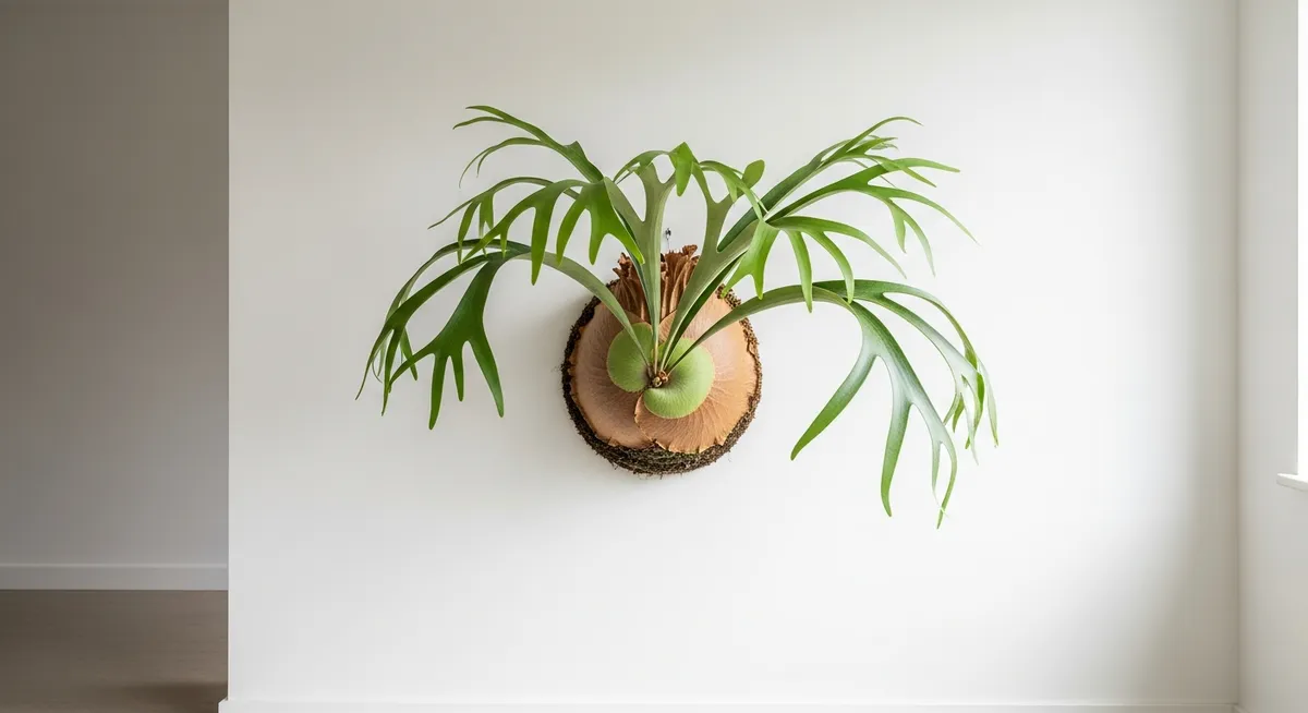 茶色い貯水葉も「ビカクシダの造形美」として楽しむ暮らし