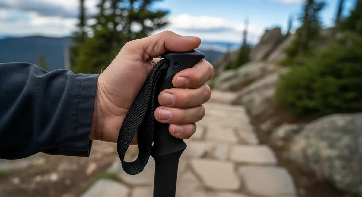 ストックと合わせて意識したい「下りの歩き方」の基本